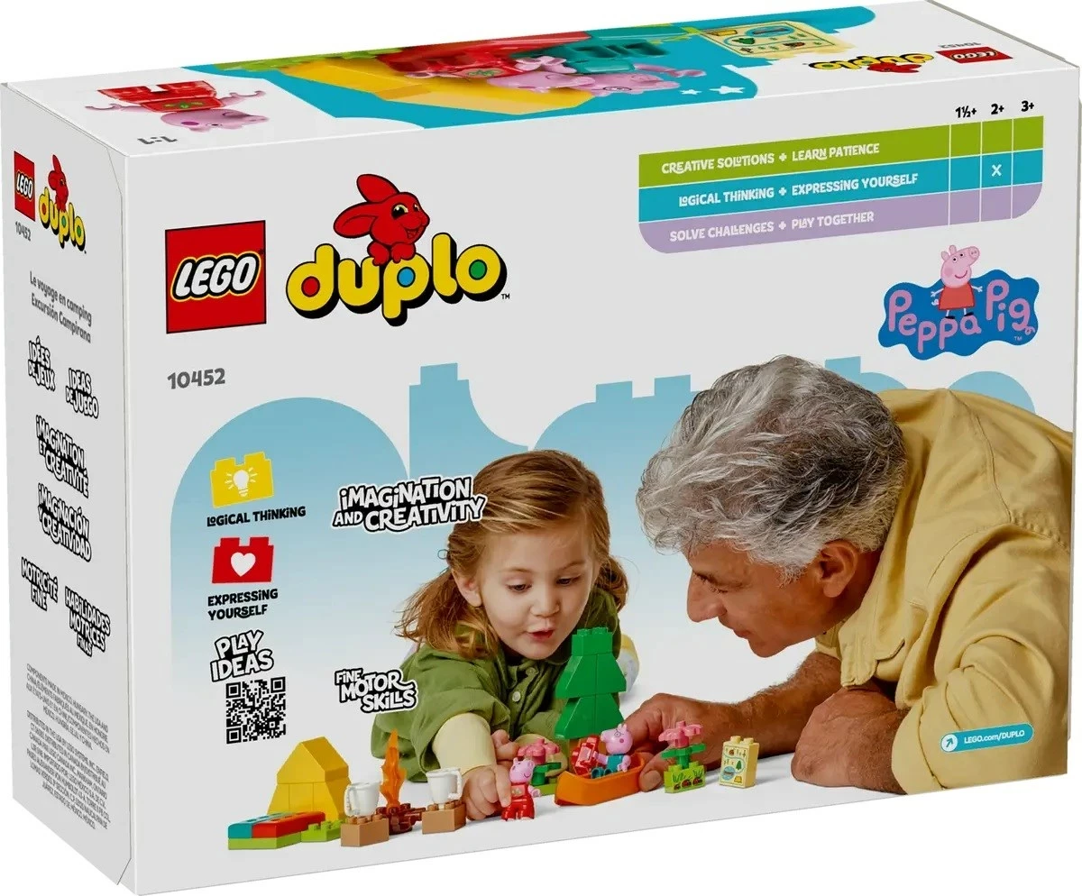 Set za kampiranje LEGO DUPLO 10452, 32 kosov
