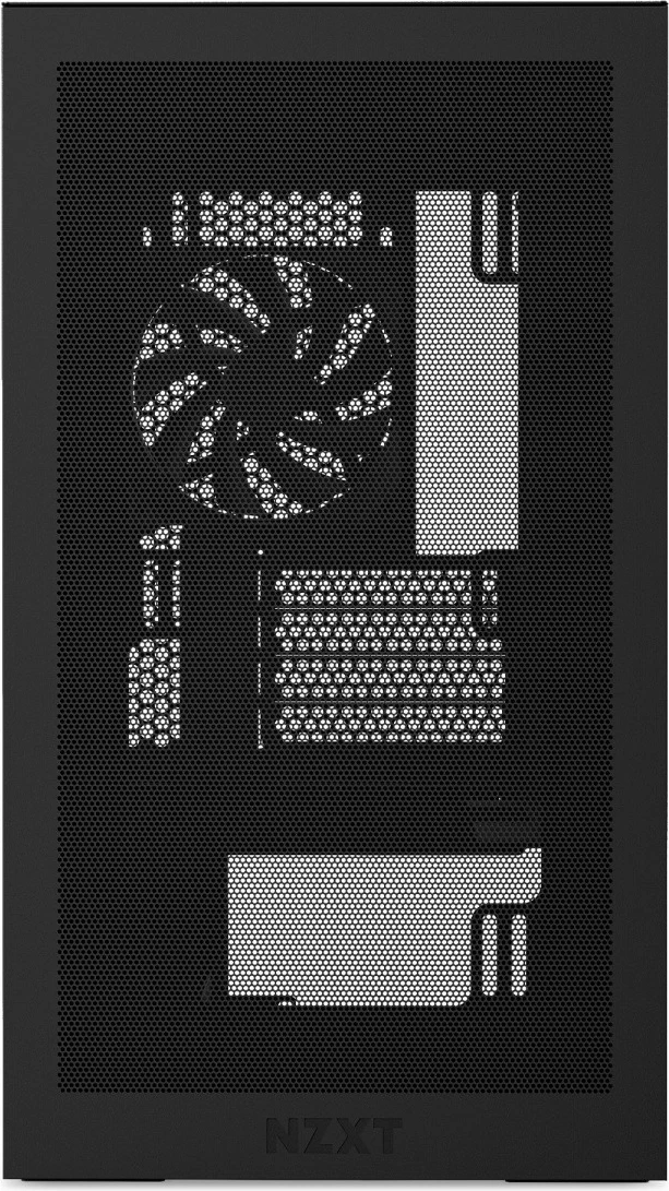 Računalniško ohišje H3 Flow NZXT, Mini Tower, ATX/Micro ATX, črno