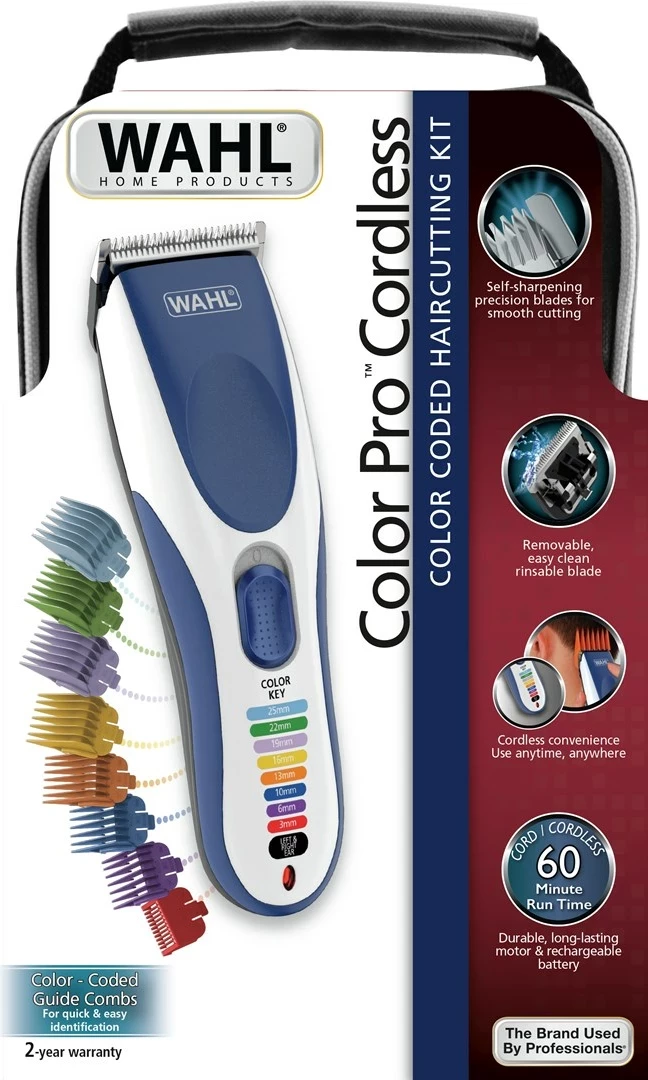 Makinica za britje Wahl Color Pro Cordless, srebrna