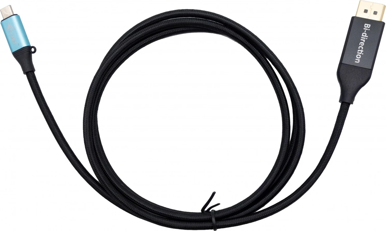 Kabel USB-C DisplayPort dvosmeren i-tec, 8K, 1,5 m, črn