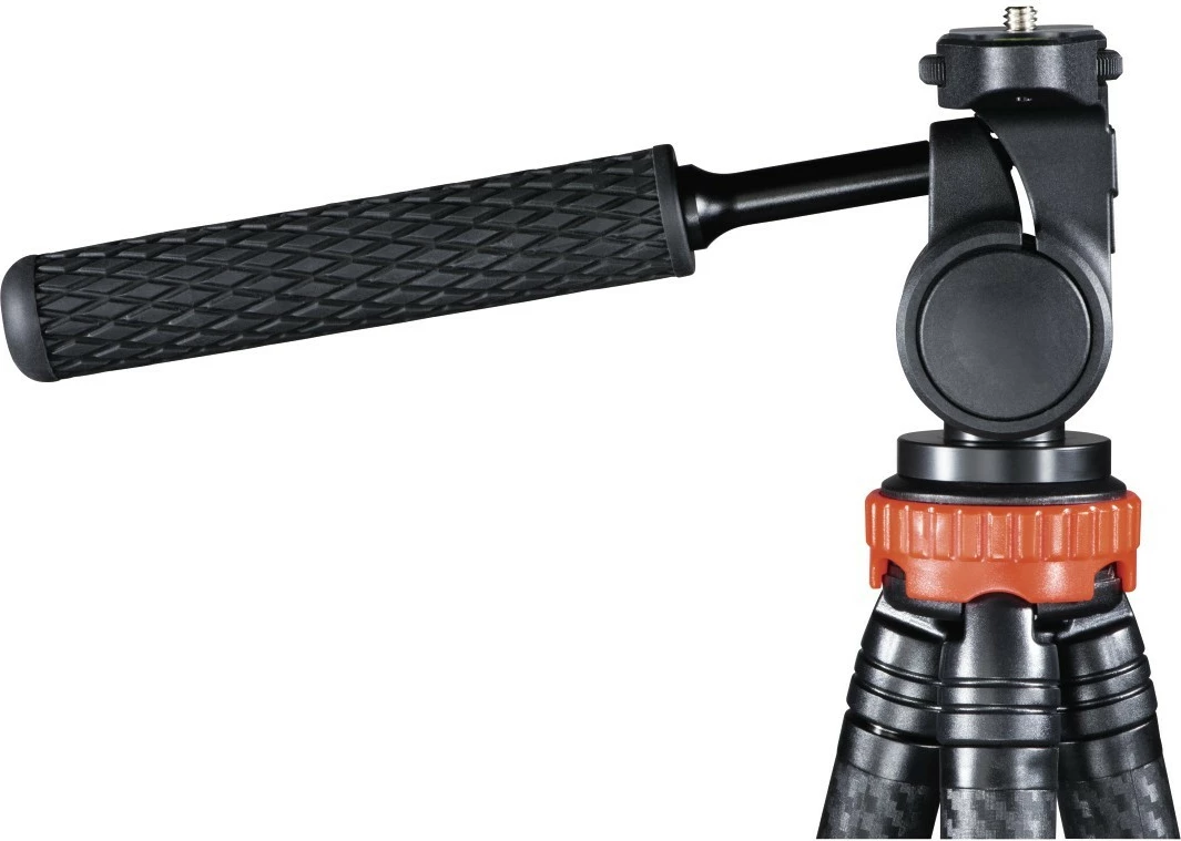 Potovalni tronožnik Hama Traveller PRO 106-2D, aluminij, 106 cm, črn