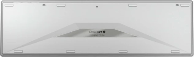 Tanka tipkovnica za Mac, Cherry KW 9100 SLIM, žično in brezžično, USB + Bluetooth, QWERTZ, srebrna