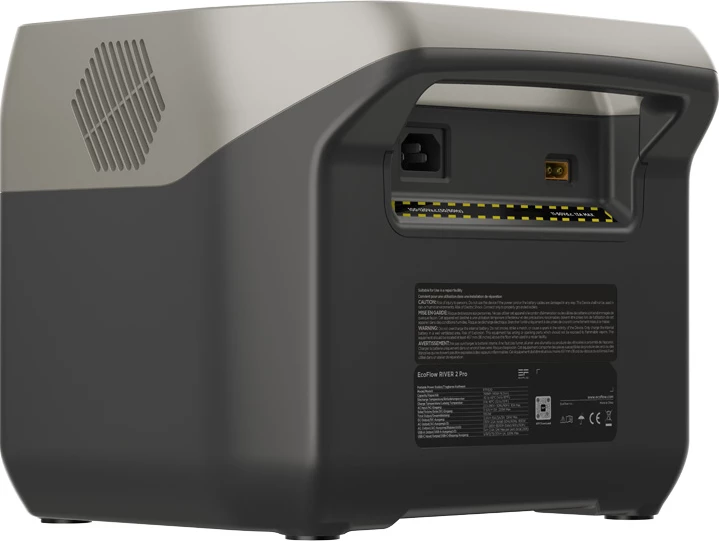 Prenosna postaja za napajanje EcoFlow RIVER 2 Pro, 768Wh, 800W, črna