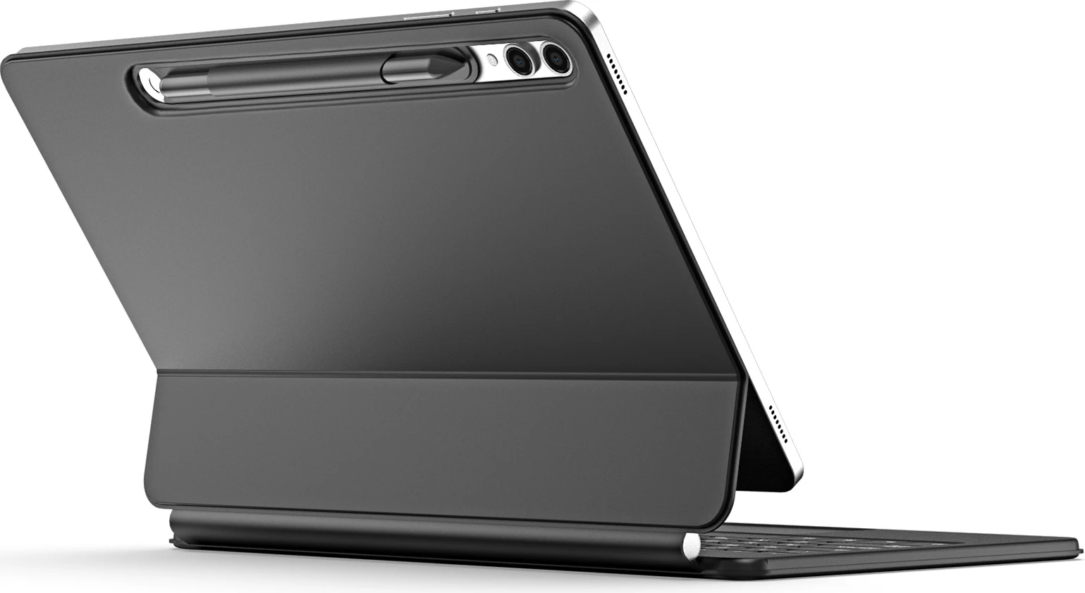 Ovitek z Bluetooth tipkovnico Dux Ducis MK Series za Samsung Galaxy Tab S9+, S8+, S7+, črn