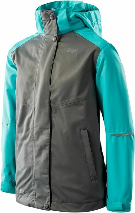 Otroška jakna Bejo, modra in zelena