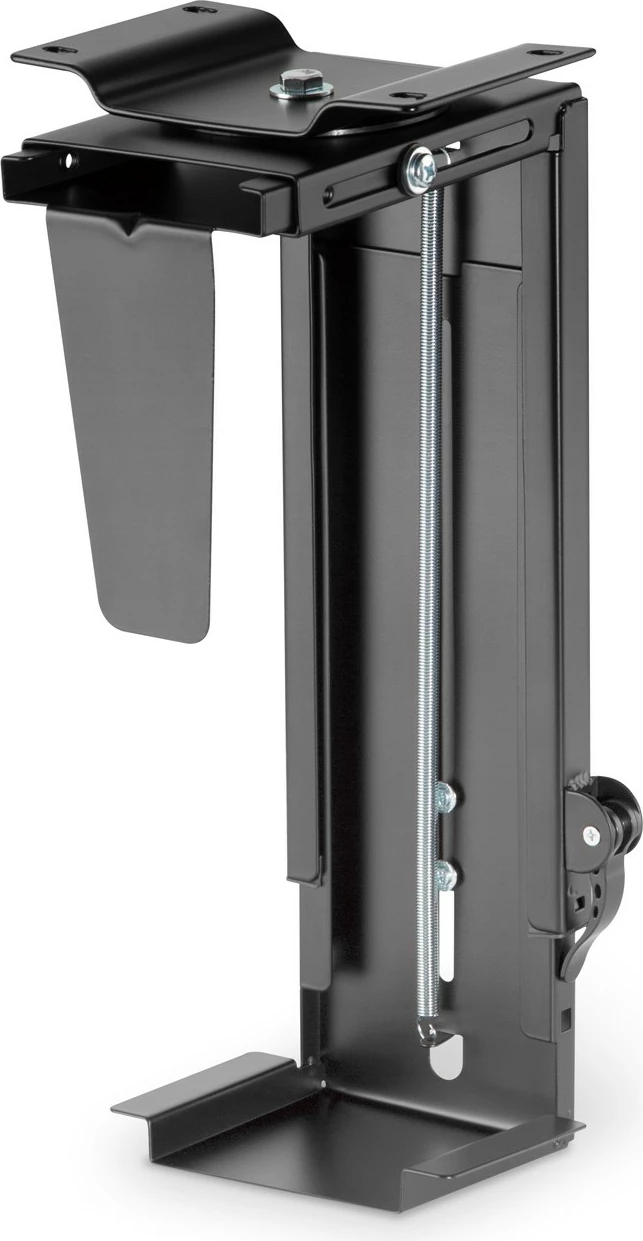 Univerzalni nosilec za ohišje Digitus, za montažo pod mizo, easy-locking, črn