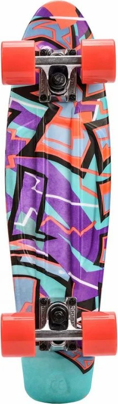 Skateboard Meteor Multicolor Graffiti 22604