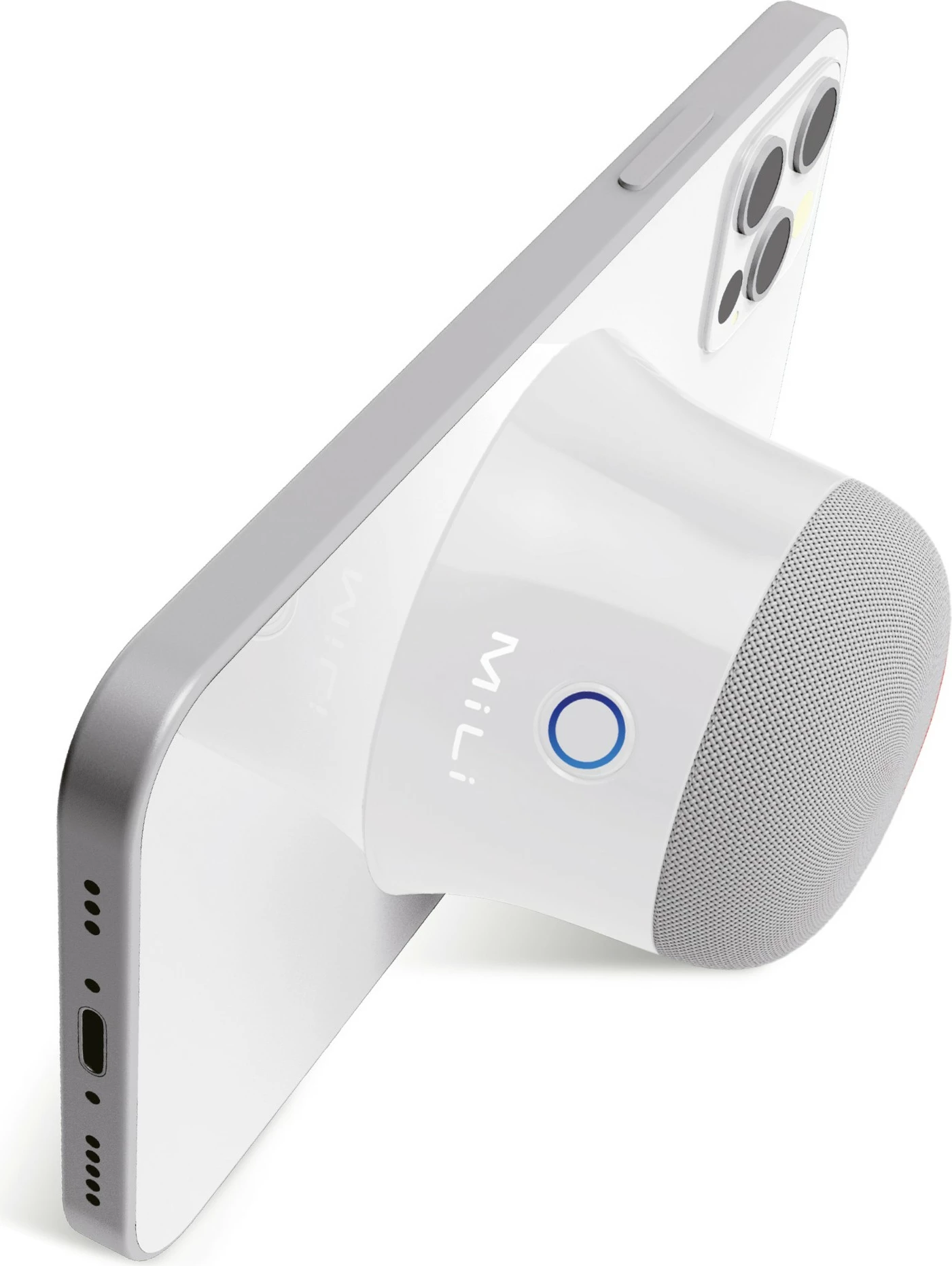 Prenosni zvočnik Ultron Mag Soundmate, Bluetooth, 420 mAh, 3W, bel