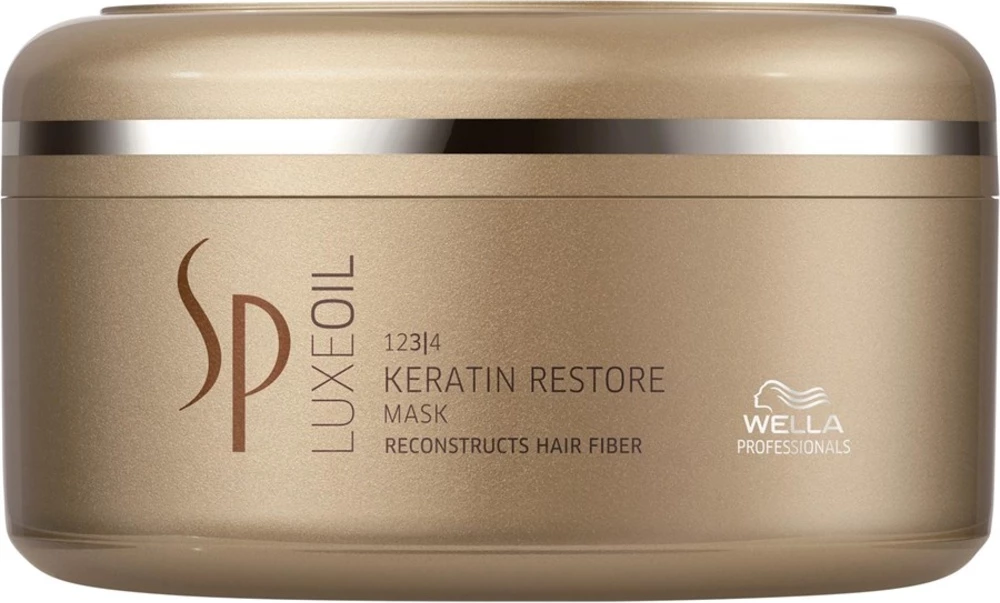 Obnavljajoča maska za lase SP Luxe Oil Keratin Restore, Wella Professionals, 150 ml, za ženske