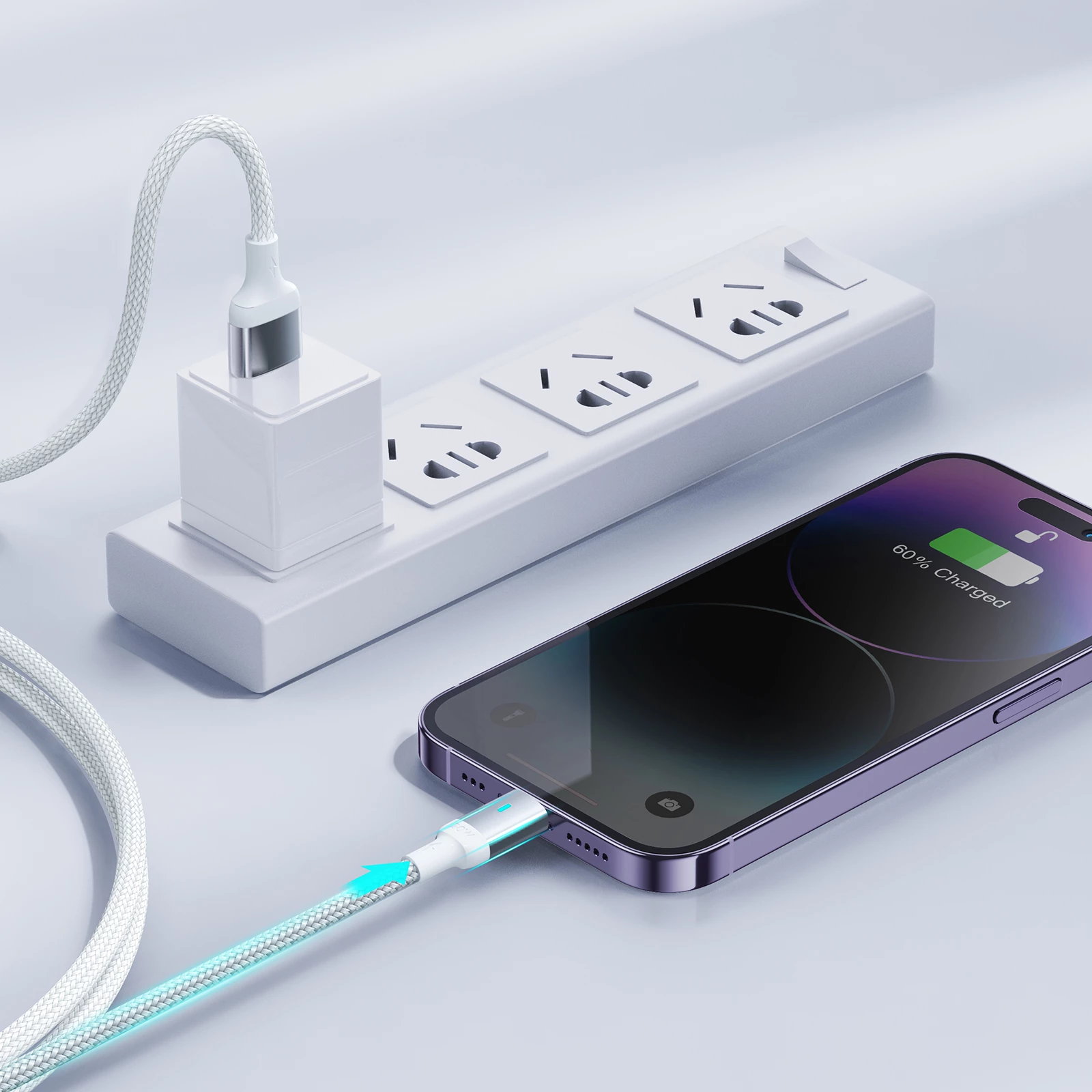 Kabel USB-C na Lightning Joyroom Extraordinary Series A10, 2 m, 20 W, bel