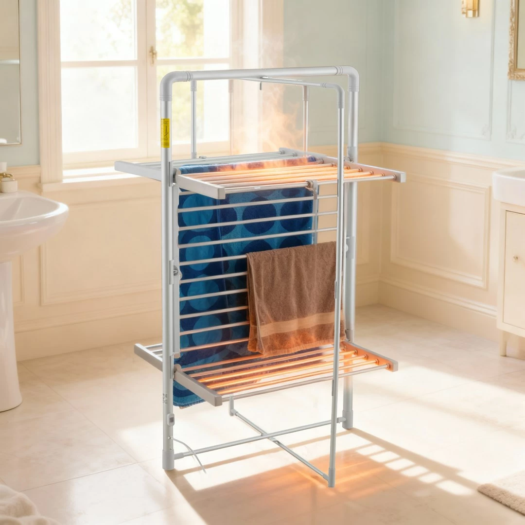 Električna sušilnica perila Adler AD 7829, zložljiva, bela