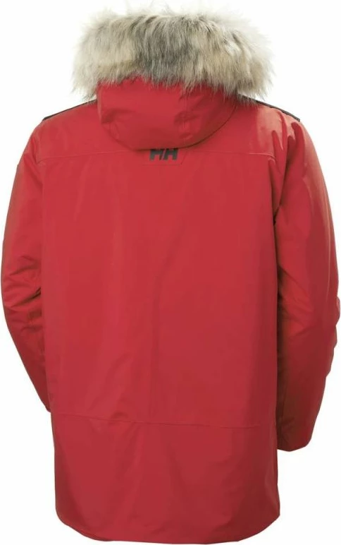 Parka Reine Helly Hansen, moška, rdeča
