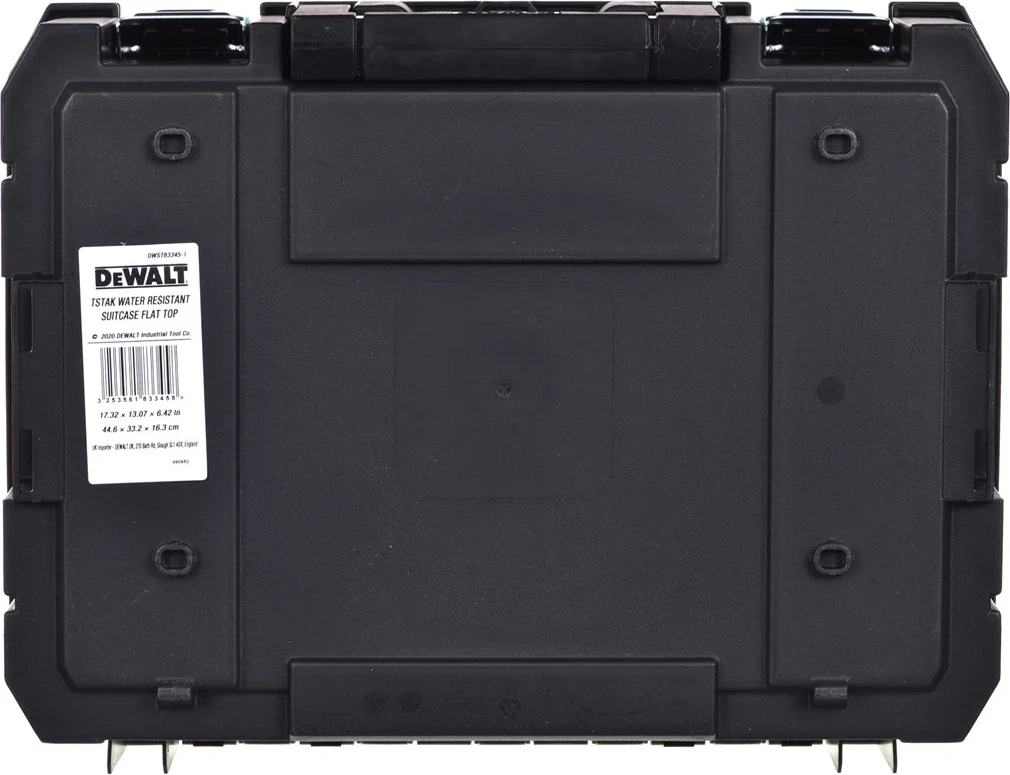 Kovček za shranjevanje orodja DeWALT DWST83345-1, črn in rumen