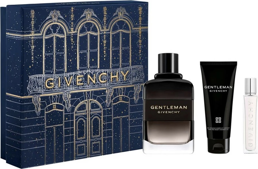 Eau de Parfum za moške Givenchy Gentleman Boisee, set 100 ml + 12,5 ml + gel za prhanje 75 ml