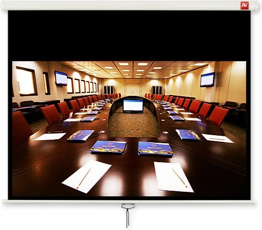 Platno za projekcijo, ročno, 240 x 200 cm, belo Avtek Cinema 240