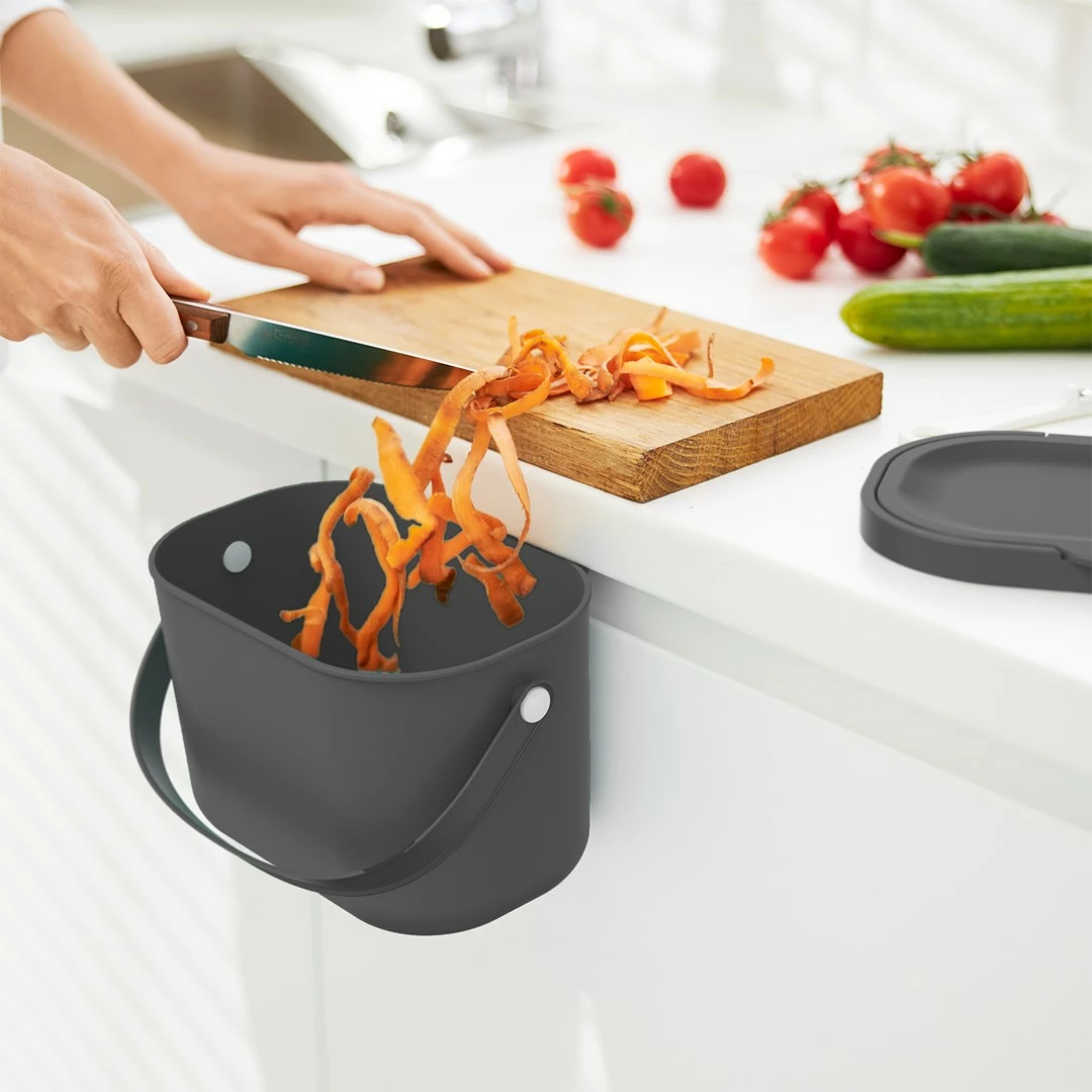 Kontejner za ločevanje odpadkov Rotho Albula, antracit