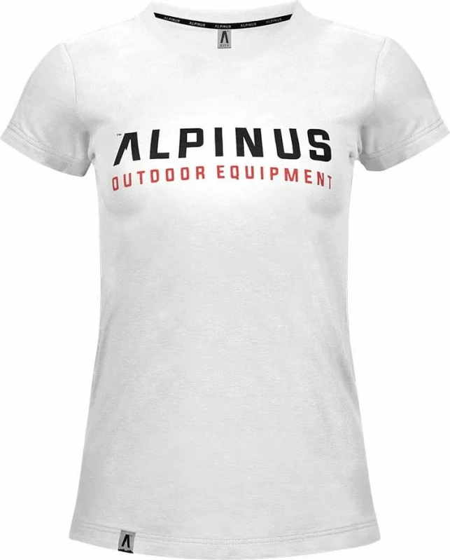 Majica Chiavenna Alpinus za ženske, bela