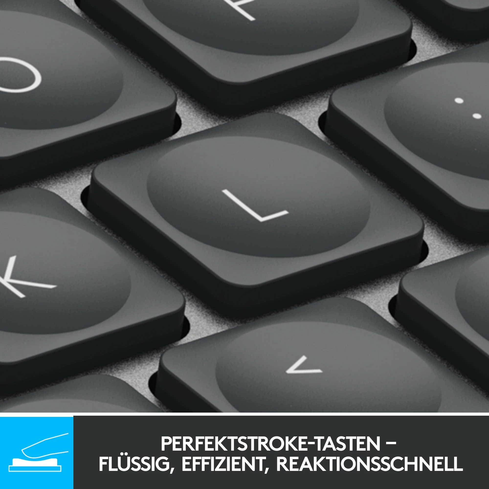 Brezžična osvetljena tipkovnica MX Keys Mini, QWERTZ, LED, grafit - Logitech