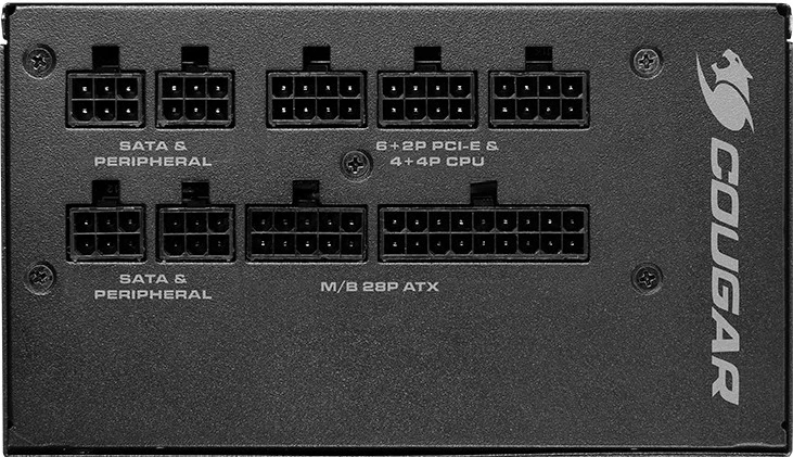 Napajalnik 750 W, modularen, 80 Plus Gold, ATX 3.0, črn Cougar GEX 750W