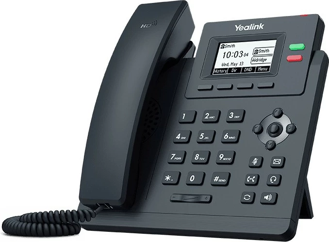 IP telefon, Yealink SIP-T31P, žični slušalki, 1000 vnosov, siv