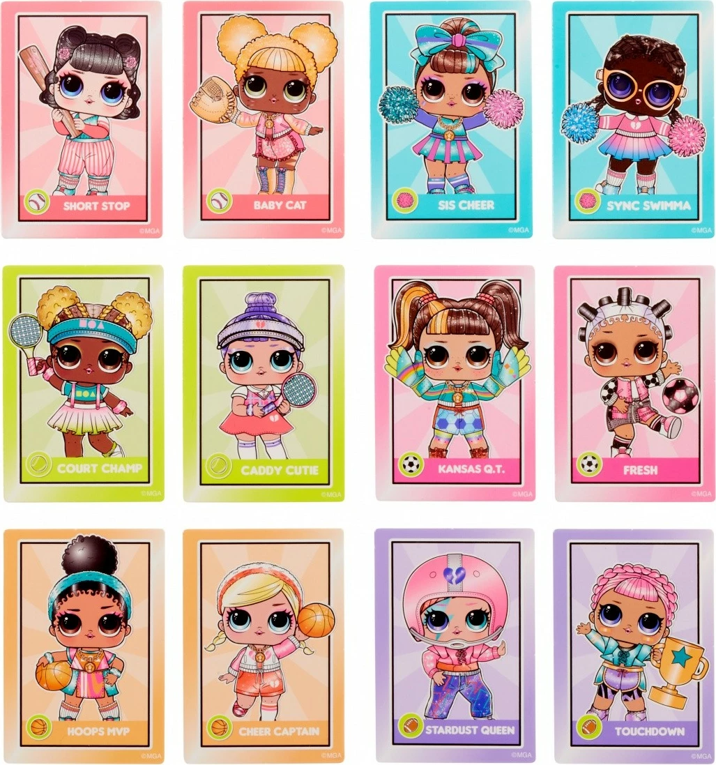 Presenečevalna športna igrača All Star Sports Vault, L.O.L. Surprise, MGA, 1 kos, plastika