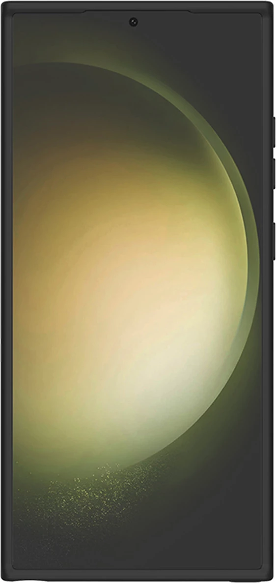 Zaščitni silikonski ovitek CamShield Silky Prop Nillkin za Samsung Galaxy S24 Ultra, črn