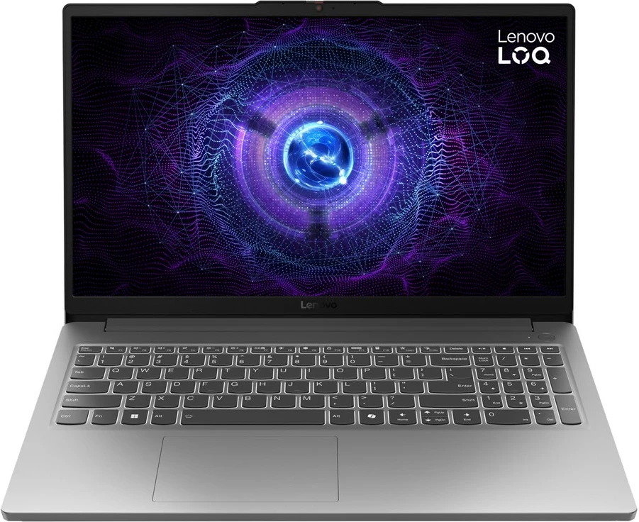 Prenosnik za igre Lenovo LOQ 15IAX9E, 15,6", Intel Core i5-12450HX, 16 GB RAM, 512 GB SSD, NVIDIA RTX 2050, siv