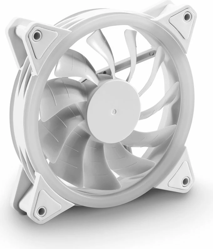 Ventilator za ohišje 120 mm SHARKOON SHARK Blades PWM RGB, bel