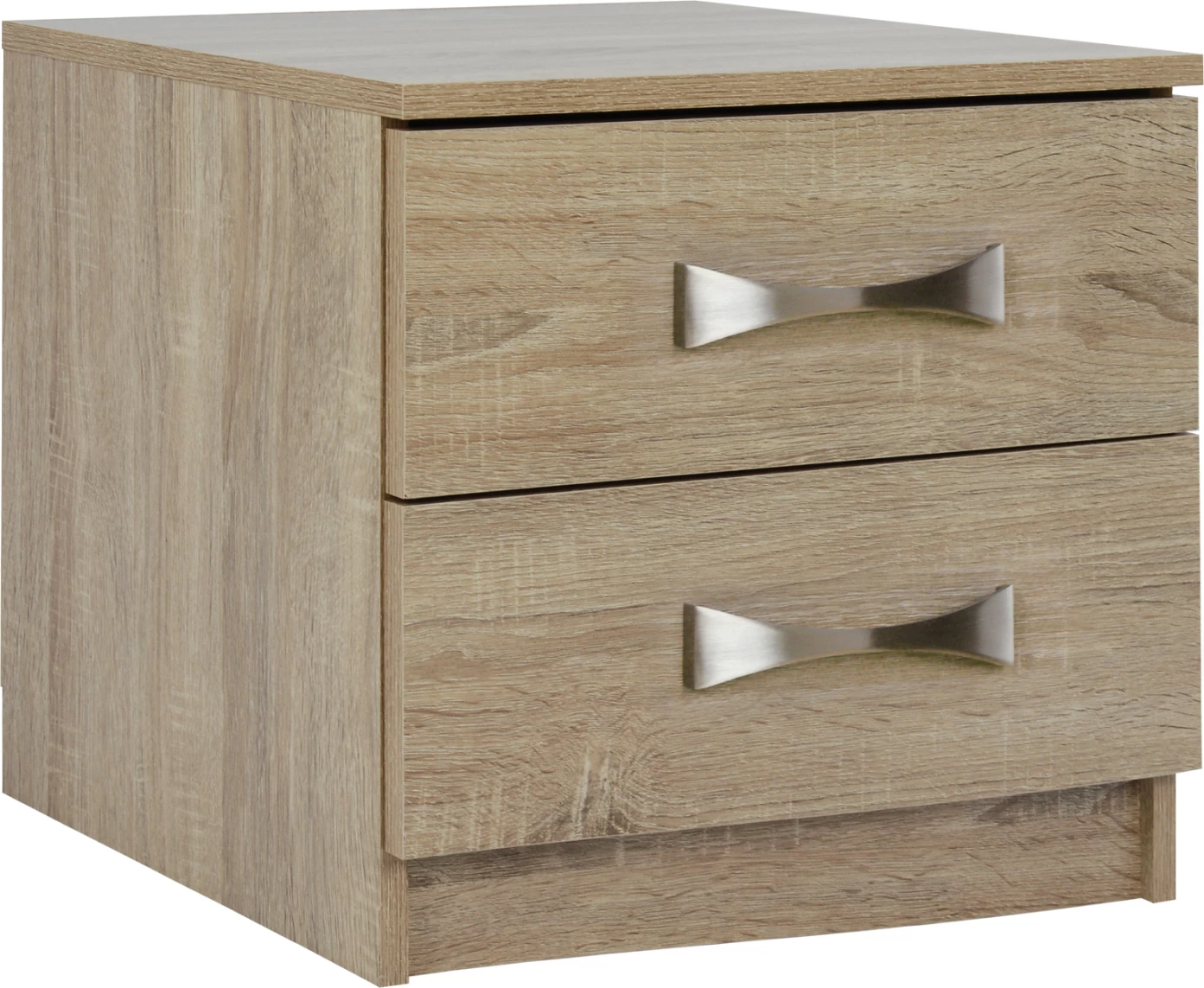 Nočna omarica z 2 predaloma in ročaji FH2235.02 Sonama 48x40x42