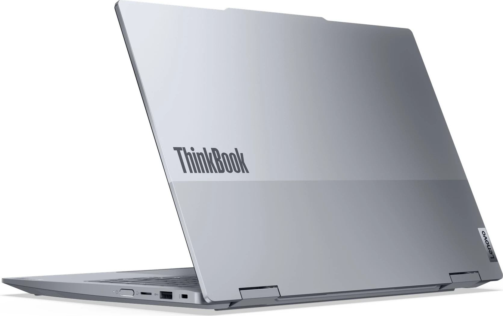 Prenosnik z zaslonom na dotik 2-v-1 Lenovo ThinkBook 14 G5 IAU, Intel Core Ultra 7, 32 GB RAM, 1 TB SSD, 14", Luna Grey