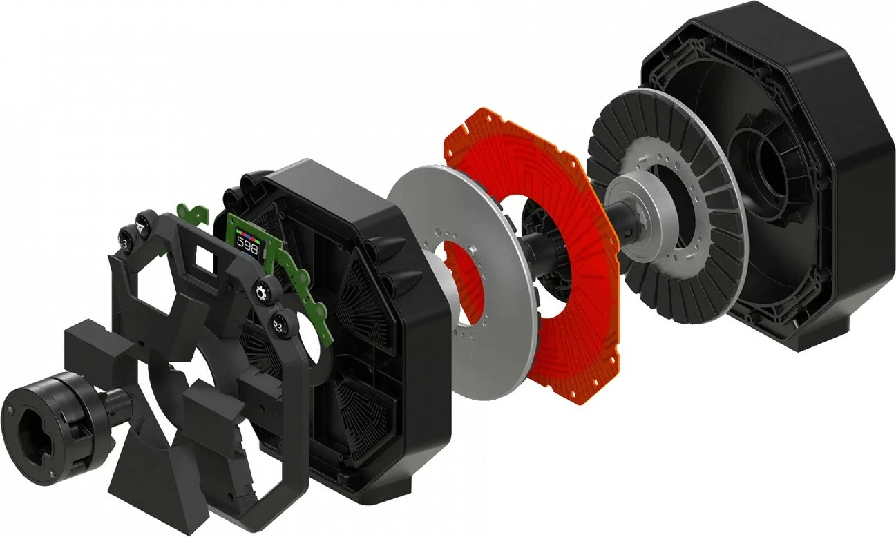 Dirkalni volan z nastavljivimi kovinskimi pedali Raceline LTE za PC/PS4/PS5, Thrustmaster T598, črn