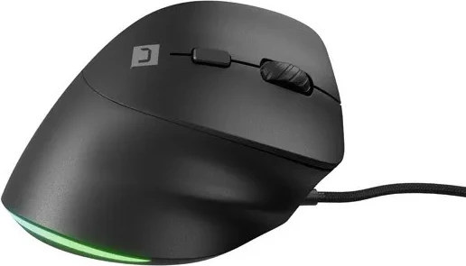 Vertikalna miška Natec Crake 2 Pro, 12800 DPI, 6 gumbov, črna