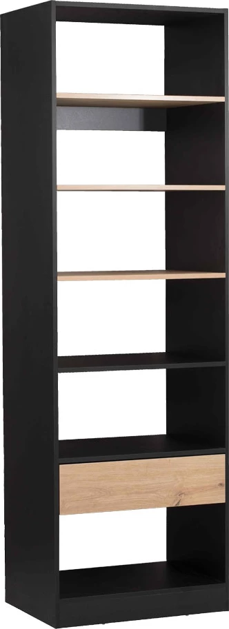 Set polic za sistem, 3 kosi, barva sonoma, 60 x 45 x 1,5 cm