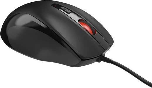 Žična miška Natec Pigeon 2, 4000 DPI, 1.8 m, črna