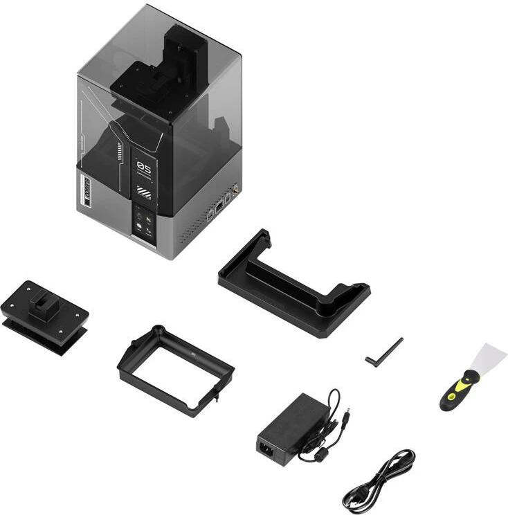 3D tiskalnik Elegoo Mars 5 Ultra, MSLA, 7" 9K LCD, 150 mm/h, WiFi, siv