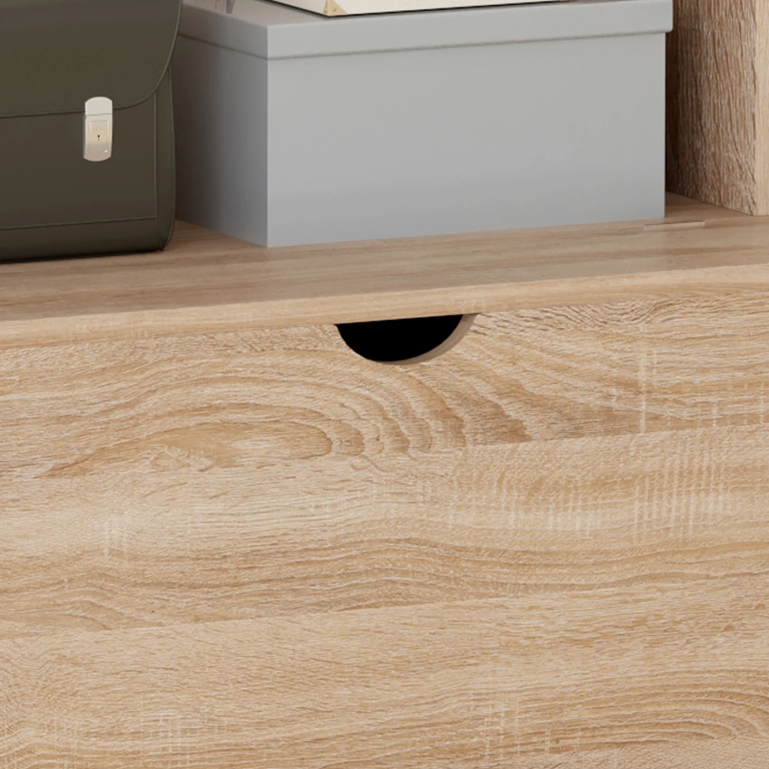 Pohištvo za predsobo KAYLOR FH2474.01 s kavlji in prostorom za shranjevanje-MDF v sonama 65x34x180Hcm