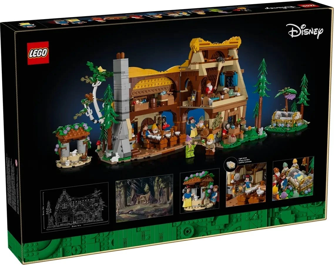 Hiša Sneguljčice in sedmih palčkov, LEGO Disney 43242