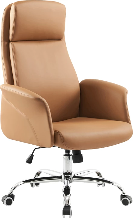 Pisarniški stol Derjio, rjav