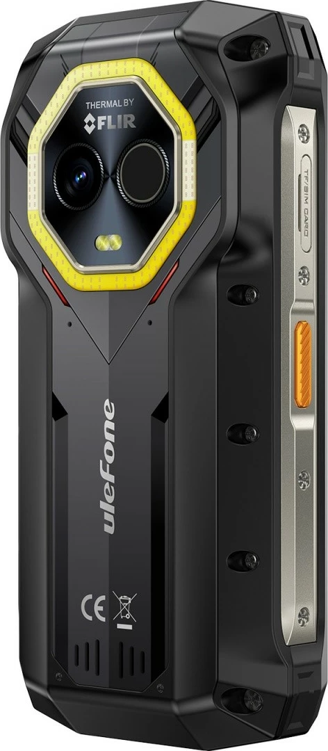 Ultra odporen pametni telefon, Ulefone Armor Mini 20T Pro, 4,7", 8/256 GB, 5G, termična kamera, črn