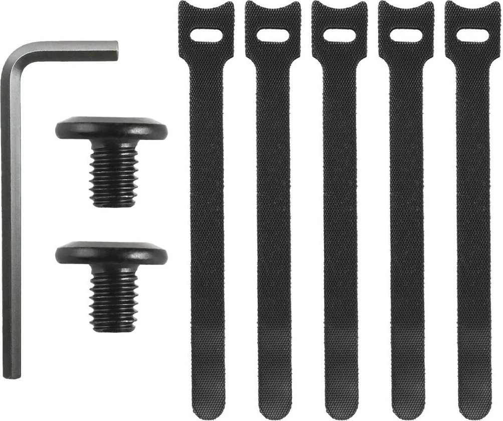 Organizator kablov pod mizo, Maclean MC-105 B, črn