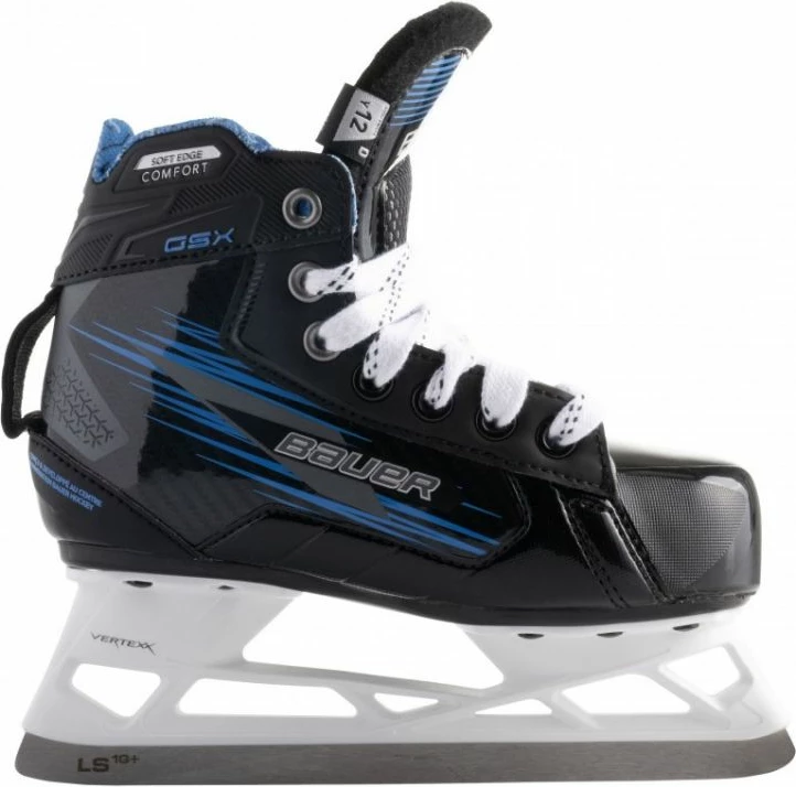 Drsalke za vratarje za otroke, črne Bauer GSX '24 Jr