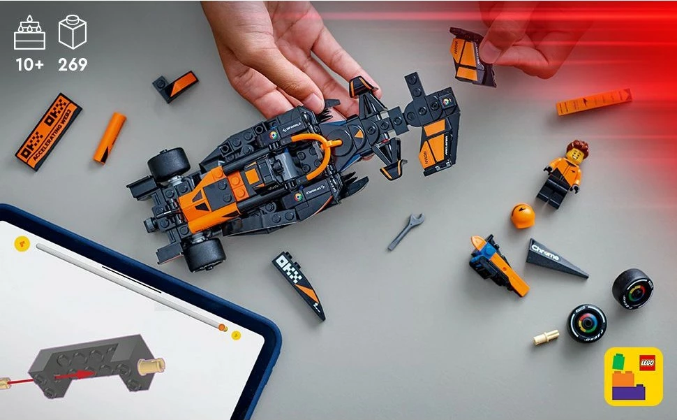 Set gradnje McLaren F1® Team MCL38, 269 kosov, večbarven