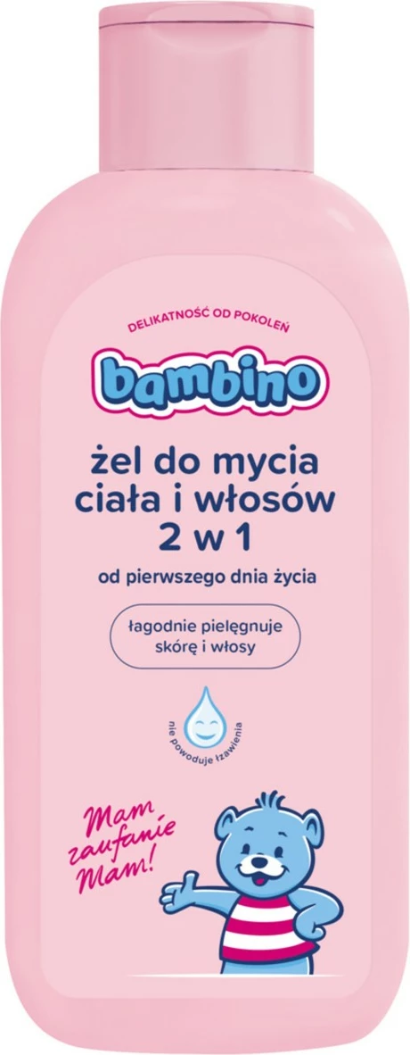 Gel za telo in lase za otroke Bambino, 400 ml