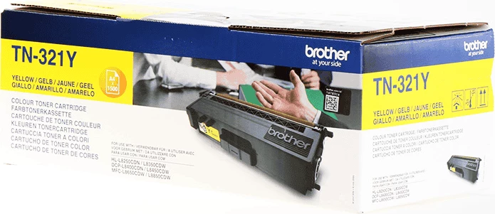 Toner kartuša Brother TN-321Y, 1500 strani, rumena