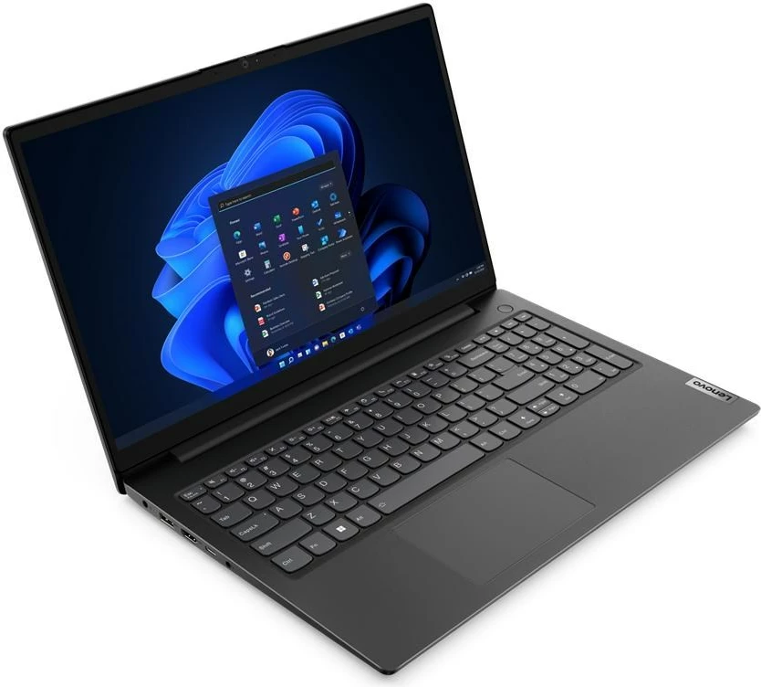 Prenosnik 15,6" Full HD, Intel Core i5-13420H, 8 GB RAM, 512 GB SSD, Windows 11 Pro, črn - Lenovo V15 + zunanji DVD DELL USB DW316