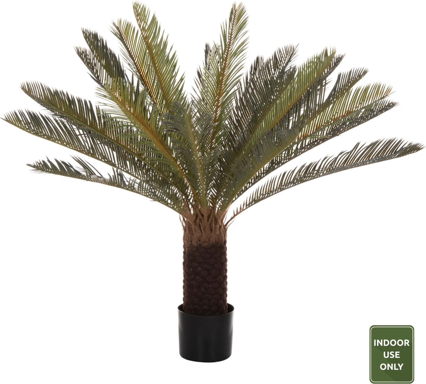 Dekorativna sintetična rastlina FH7983 palma z bodičastimi listi v loncu 94H cm
