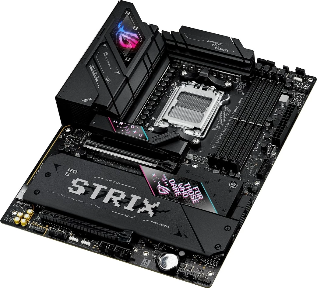 Matična plošča ROG STRIX B850-E GAMING WIFI ASUS, Socket AM5, ATX, črna