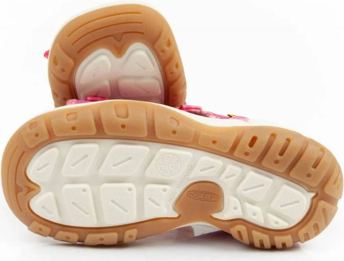 Otroške sandale Knotch, Keen, rožnate