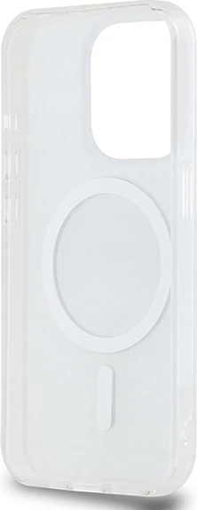 Ovitek za telefon IML Mono & Stripe MagSafe za iPhone 15 Pro, DKNY, bež