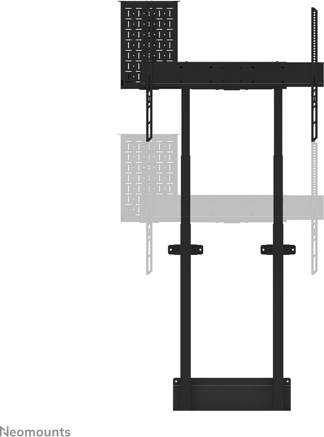 Motorni stenski nosilec za TV do 100 inčev, Newstar WL55-875BL1, črn